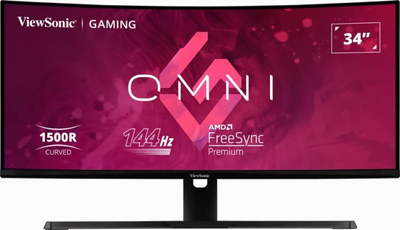 Monitor gaming ViewSonic VX3418-2KPC, 34", WQHD, 180Hz, i zi