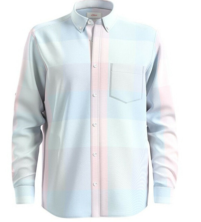 Kёmishё S.Oliver Regular Fit, kaltёr/rozё