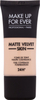 Fondatinë Make Up For Ever Matte Velvet Skin, Yellow Alabaster, mbulim i plotë, 30ml