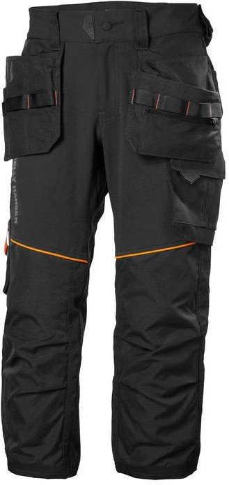 Pantallona pune 3/4 Helly Hansen Chelsea Evolution, plot xhepa, përforcime Cordura, të zeza, nr 46