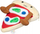 Portofol MagSafe LAUT Magmoji Pizza, me magnet, shumëngjyrësh