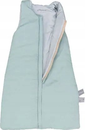 Thes gjumi për bebe Piapimo Winter, 0-3 muajsh, pambuk, 2.5 TOG, jeshile‑gri