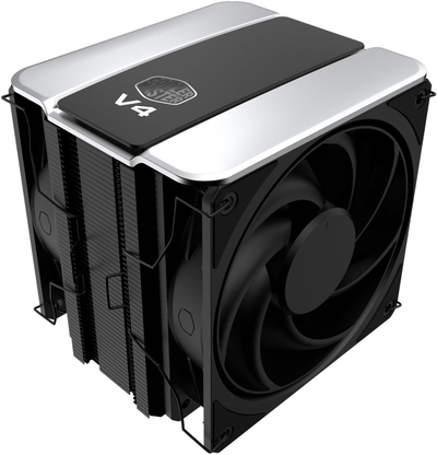 Ftohës CPU Cooler Master V4 Alpha 3DHP, 2 heat pipes, i zi