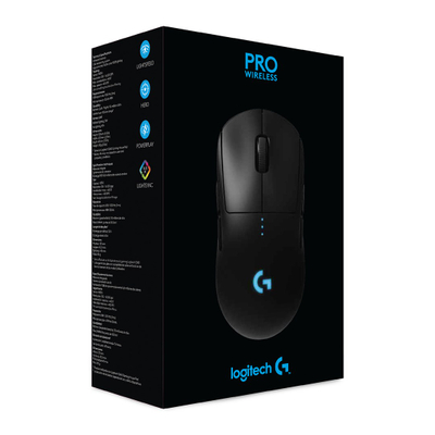 Maus gaming Logitech G Pro Wireless HERO, sensor 25K, pa kabllo, i zi