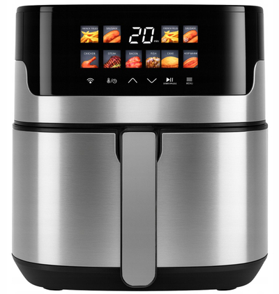 Fritezë ajri Smart OR1293, 6.5L, WiFi, ekran LCD, e zezë inox