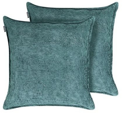 Set jastëkë dekorativë Beliani VERPIS, 2 copë, 50 x 50 cm, blu