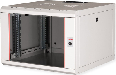 Kabinet muri ROLINE Wall Enclosure Pro 7U, 19", çelik, gri