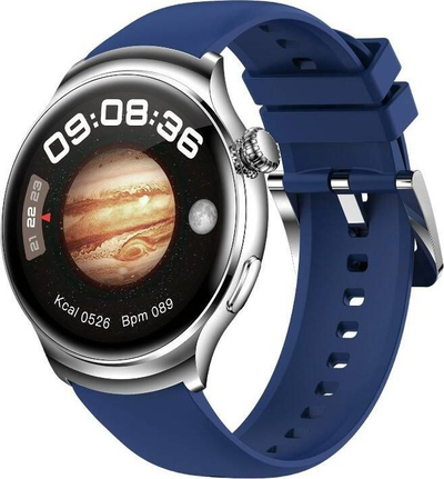 Smartwatch BlitzWolf BW-AT4, ekran 1.52" AMOLED, Bluetooth, blu