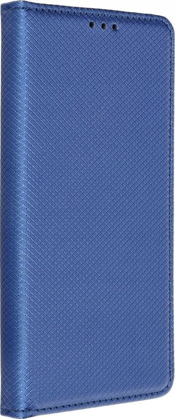 Futera magnetike Motorola Moto G24 Smart Magnet Book, kopertinë libër, me xhepa, blu navy