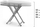 Dërrasë hekurosjeje Furnishings Italy Stirolight, dru, lartësi e rregullueshme, gri