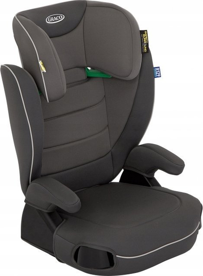 Авто седиште за деца Graco Logico L i-Size, 3.5–12 години, сиво Iron