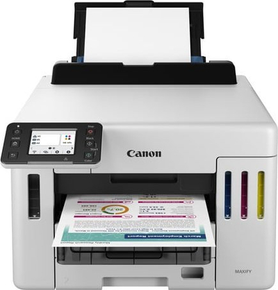 Printer inkjet Canon Maxify GX5550, Wi‑Fi, printim në të dy anët, i zi e bardhë