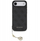 Mbulesë telefoni Guess Case 4G Charm për iPhone 17 Pro, polikarbonat, lëkurë PU, gri