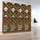 Raft vere Kesper Wine Bottle Shelving System 69244, 16 shishe, dru, kafe natyrale
