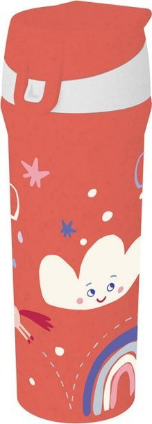 Shishe uji Koziol Drinking Bottle Dreams, 500ml, organik e kuqe