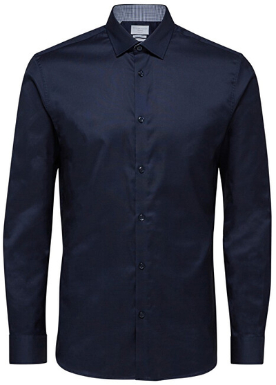 Këmishë Selected Homme SlimNew- Mark LS B Noos, e kaltër XL