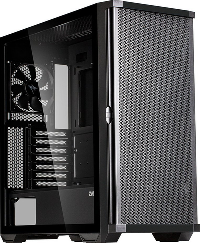 Kutia PC Zalman Z10, MIDI Tower, ATX mATX Mini ITX, e zezë