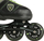 Patina inline Nils Extreme NA19088, madhësi e rregullueshme 39-42, kornizë alumini, e zezë jeshile