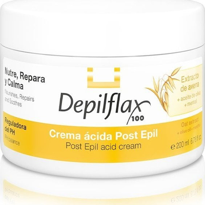 Крем по депилација Depilflax 100, со гликолна киселина, 200 ml