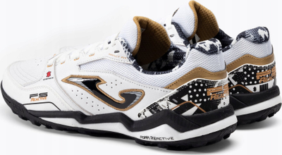 Копачки за фудбал Joma FS Reactive 2402 TF, turf, природна кожа, бели, 43.5