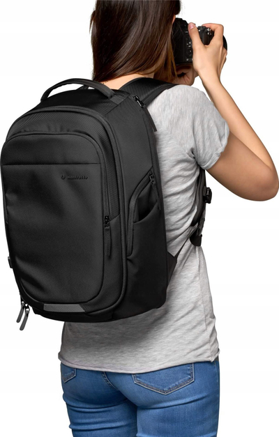 Çantë shpine për kamerë Manfrotto Advanced Gear Backpack M III, përmasa M, e zezë