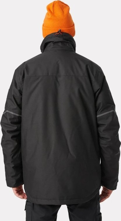 Xhaketë dimri Helly Hansen 71345 për burra, e papërshkueshme nga uji, madhësia XL, e zezë