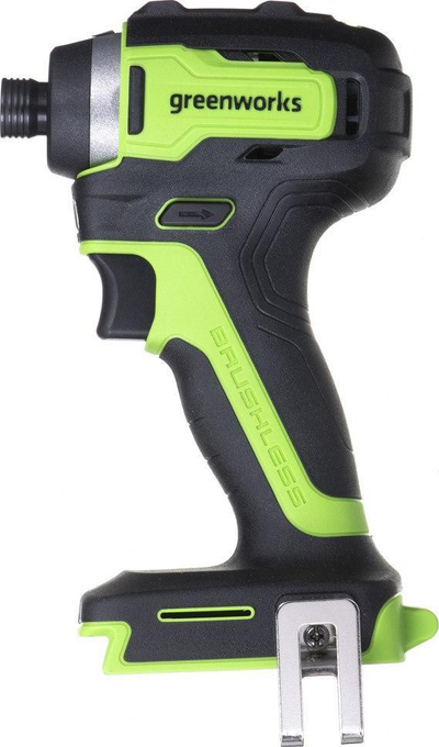 Vidëzues goditës me bateri Greenworks GD24D200, 24V, 300 Nm, i zi e jeshile