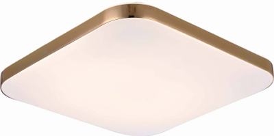 Llampë tavani Light Prestige Babilon Medium Square, LED 24W, 4000K, ngjyrë ari