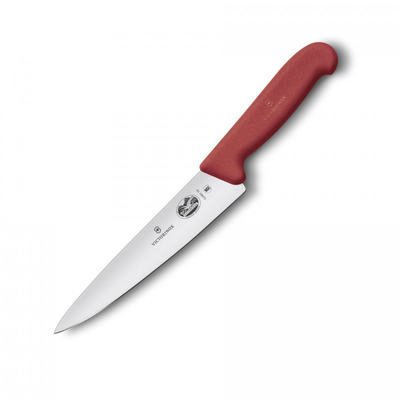 Thikë për gdhendje Victorinox "Fibrox", e kuqe e errët