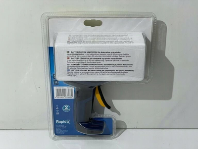 Pistoletë ngjitëse Rapid BGX7, pa kabllo, 3.6V, blu