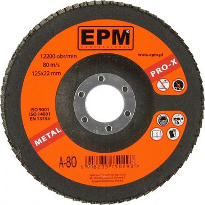 Llamellë EPM granulim PRO-X 80 125 mm (E-552-1003)