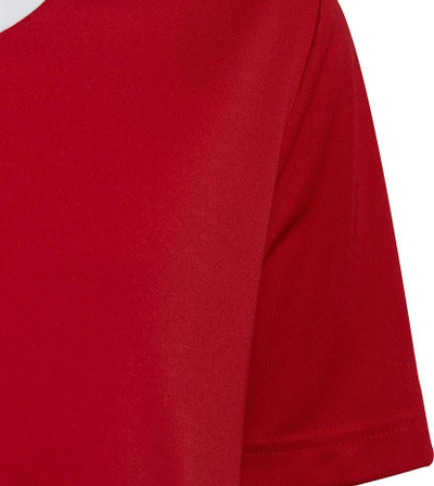 Bluzë sportive Adidas Entrada 22 Jr H57496, për kalamaj, poliestër i ricikluar, e kuqe