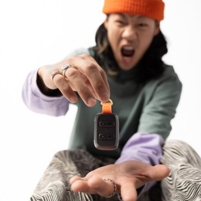 Kufje wireless Skullcandy Dime 3, Bluetooth, me kuti karikimi, të zeza