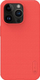 Mbulesë telefoni Nillkin Super Frosted Pro për iPhone 15 Pro, TPU PC, e kuqe