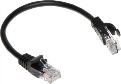Kabllo RBLINE RJ45, 0.2m, e zezë