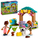 Lodër ndërtime LEGO Friends Autumn Baby Cow Shed 42607, set fermë, 5+