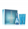 Set parfum Cool Water Davidoff për goca, uj tualeti 100ml, locion trupi 75ml, xhel dushi 75ml