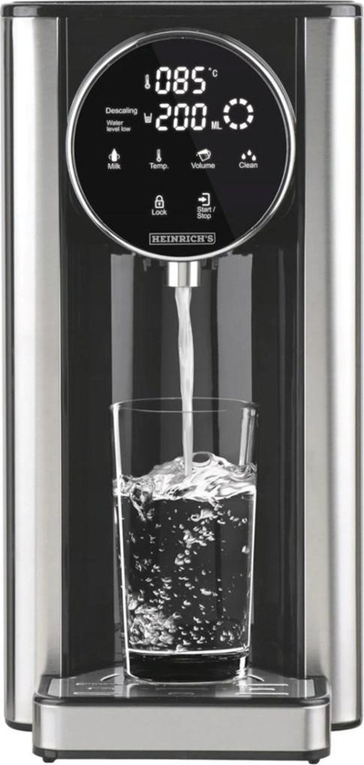 Dispenser uji i nxehtë Heinrich's HWS 8731, 2.7L, panel LED me prekje, inox argjendtë
