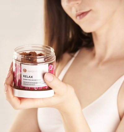 Scrub trupi Opcja Natura Relax Sweet Relaxation, 200ml, aromë relaksuese