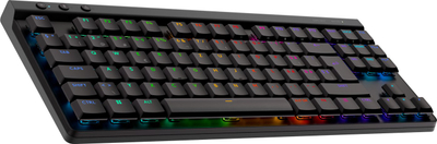 Tastierë gaming Logitech G515 LIGHTSPEED TKL, wireless, mekanike, e zezë