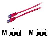 Kabllo rrjeti ROLINE S/FTP Cat.6, 1m, RJ45, e kuqe