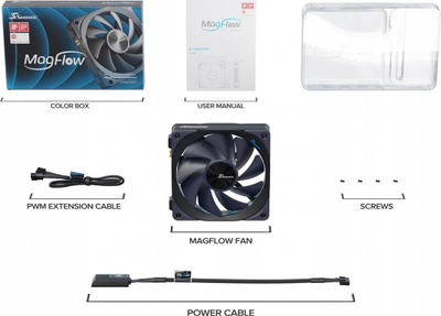 Ладилник SeaSonic MagFlow 1225 PWM, 120 мм