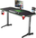 Tavolinë Ultradesk Frag, e zezë / gjelbër