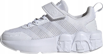 Atlete për kalamaj Adidas Star Wars Runner Jr IE8044, me rrip ngjitës, gri