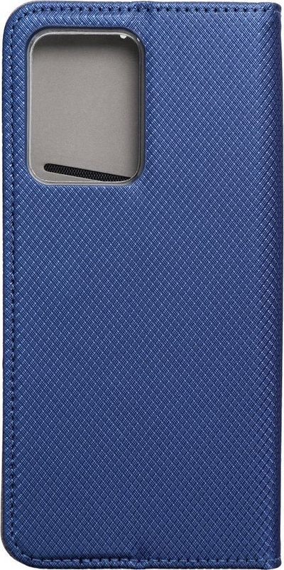 Këllëf libri për telefon Xiaomi Redmi Note 12 Pro, me magnet, me xhep karte, blu navy
