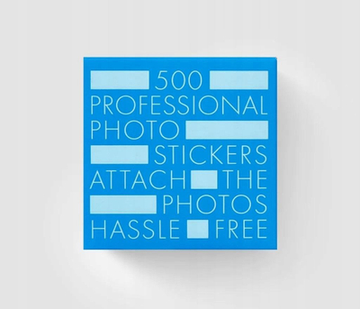 Stikera foto Printworks Photo Stickers Translucent, 500 copë, ngjitës transparentë