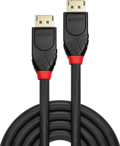 Kabllo Lindy DisplayPort - DisplayPort, 15m, e zezë