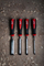 Set dalta Milwaukee Beveled Edge Chisels, 4 copë, për profesionistë