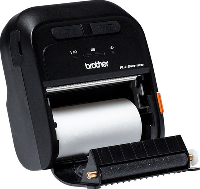 Printer etiketash Brother RJ-3055WB, termik, 3", i zi