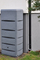 Depo uji TOWER DEKOR 720L, 79x59x180cm, gri
